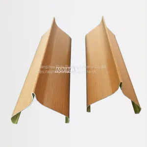 Special Aluminum Baffle Ceiling/Wooden Aluminum Linear Ceiling/Aluminum Ceiling for Station thumbnail-2