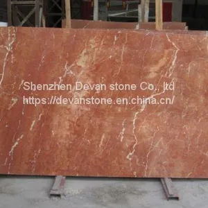 Coral Red Marble Slabs & Marble Tiles thumbnail-1