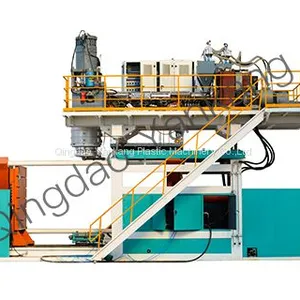 Fully Automatic 2000lpe HDPE Plastic Jerry Can Blowing Making Extrusion Blow Molding Machine Price thumbnail-1