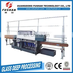 FJM9D CE Certificate Half Automatic Angle Changing Glass Edging Machine thumbnail-1