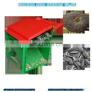 High Efficient Small Sunflower Seed Threshing Machine for Farmers/ Sunflower Seeds Huller thumbnail-5