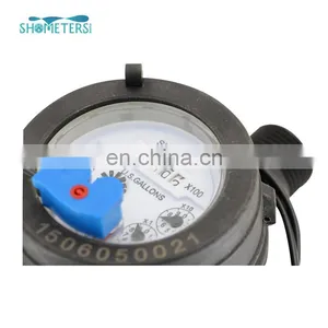 Multi Jet Dial Type Plastic Water Meter With Pulse thumbnail-4