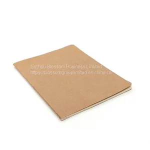 Wholesale Cheap Kraft Paper Blank Notebook thumbnail-1