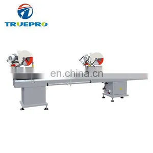 Best Sales Double Head PVC UPVC Profile Cutting Machine thumbnail-2