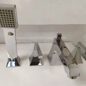 Shower Faucet Deck Mounted Four Holes Installation thumbnail-1
