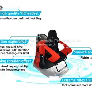 Amusement Park Products VR Game Simulator Virtual Reality Equipment Flight Simulator Cockpits For Sale thumbnail-3