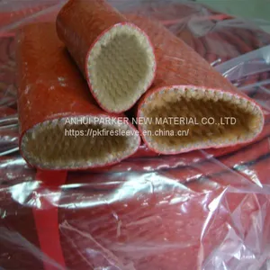 Silicone Rubber Coated Fiberglass Hose Protector Sleeve thumbnail-1