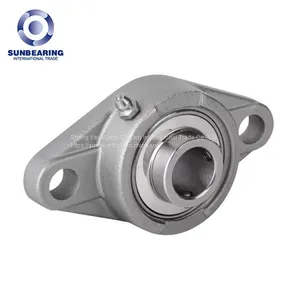UCFL204 2 Bolts Flange Housed Bearing Unit 20mm SUNBEARING thumbnail-1