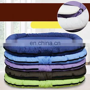 New Style Large Dog Bed Washable Dog Pad Pet Bolster Bed Super Soft Dog Bed Mat With Removable Cover thumbnail-3