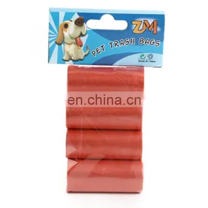 Eco-Friendly Biodegradable Outdoor Dog Cleaning Waste Bag Pet Poop Bags thumbnail-5