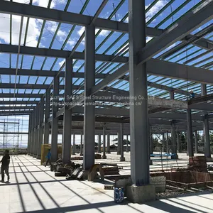 Light Weight Steel Structure Building Space Frame Structure Warehouse Workshop Roof Truss thumbnail-2