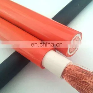 Flexible Pure Copper Rubber Insulated 185mm2 Rubber Welding Cable thumbnail-4