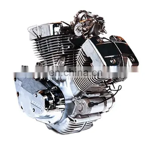High Quality 250CC Motorcycle Engine XV250CC Air Cooled 2 Cylinder Motorcycle Engine Assembly thumbnail-1