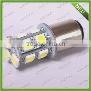 Super White 1157 2057 2357 3496 13 T20 LED Corner Signal Parking Tail Lights Bulbs 13leds 5050smd thumbnail-1
