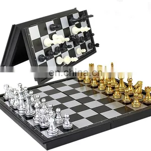 High Quality Plastic International Magnetic Base Chess Board thumbnail-3