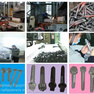 Screw Spikes for Railway Track Fixing thumbnail-4