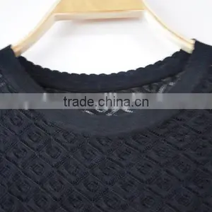 Women Pullover Round Neck Sweater Summer Breathable Sweater for Women thumbnail-3