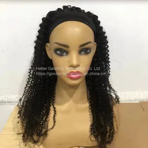 Hot Selling Natrual Color Headband Human Hair Wig With Factory Price thumbnail-1