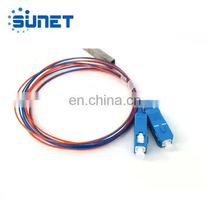 Plc Splitter Plc 1 x 2 SC/UPC Splitter Rmini Fiber Optic Plc Splitter thumbnail-3