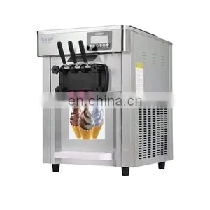 Soft Serve Italian Gelato Commercial Ice Cream Making Machine thumbnail-1