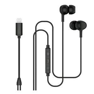 Trending 2020 MFi in Ear Lighting Digital Headphones Earbuds Earphone for Apple Iphone x Original thumbnail-1