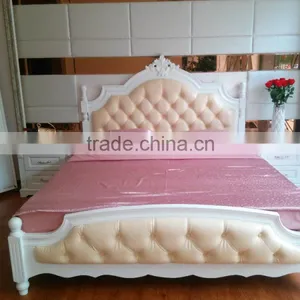 Double/single/king/queen Size Bed MDF Customer Tailor-made K/D Bedroom Furniture thumbnail-1