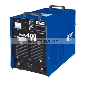 ZX7-400 Arc Inverter Welder Taizhou in Stock Welding Machine 400V MOSFET DC Digital Display thumbnail-1