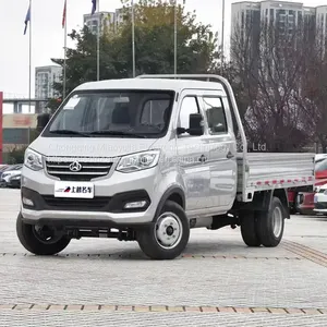 Changan Mini Cargo Truck With Double Rows Cabin Good Price1000KGS to 2000KGS New Energy Electric Vehicle thumbnail-4