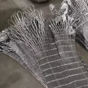 Stainless Steel Rope Mesh Compatible With Aluminum, Steel, or Timber Frames for Easy Installation thumbnail-2