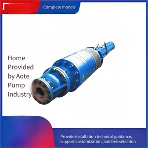 1140v High-voltage Mining Submersible Pump, Large Flow Rate, High Head, no Axial Force, Custom Installation, Aote Pump Industry thumbnail-4