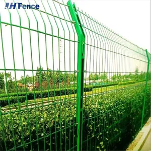 Wholesale High Quality Pvc Iron 3D Curved Mesh Wire Fence Panels thumbnail-3