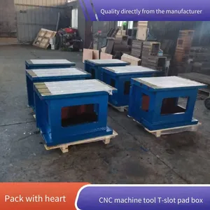Cast Iron Square Box, Square Cylinder, Scribing Inspection Square Platform, T-slot Workbench, Heightening Cushion Box With Two Parallel Sides thumbnail-3