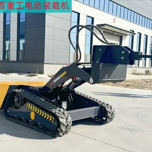 Low-body Remote-controlled Skid Loader Equipped With Lithium Battery, With a Battery Life of 8 Hours thumbnail-3