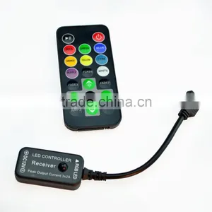 LED Flexible RGB SMD5050 Strip 3m Tape Light+DC12V Touch Remote Controller+2A Power thumbnail-1