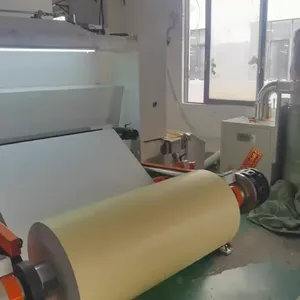 Wholesale Jumbo Roll 80gsm Semi Gloss Coated Paper Label Stock With Hot Melt Glue Glassine Liner For Label Printing Factory Daily Goods Stickers thumbnail-4