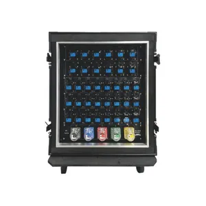 36 Channel Portable Wheeled Stage Power Distribution Unit, 400A Camlock Input Industrial Power Box With Multi Industrial & Stage Sockets thumbnail-2
