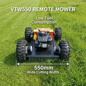 Cordless Battery-Powered Lawn Mower Lightweight (100kg) 4 Wheel Eco-Friendly Grass Cutter For Lawn & Garden thumbnail-1