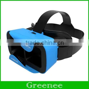 VR Shinecon III 3.0 Mini Virtual Reality 3D Glasses Google VR Helmet BOX Game Video Headset For 4.7-6 Inch thumbnail-3