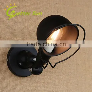 Hot Selling Modern Black Iron LED Wall Mount Lamp for Bedroom Reading thumbnail-3