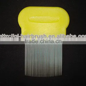 Professional Long Metal Teeth Hair Lice Comb , Round Head Lice Treatment thumbnail-5