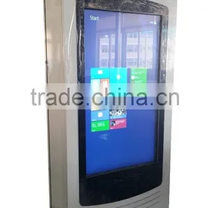 Floor Stand Touch Screen Lcd Kiosk Display Double Screen /kiosk Stand pc Touch Screen thumbnail-3