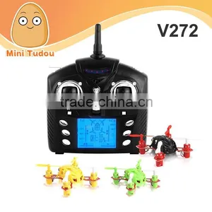 Newest Mini Quadcopter WL Toys Velocity V272 RC Quadcopter 4.0CH 2.4GHz Control Nano Size RC Quadcopter Mini Drone 3D Rotating thumbnail-1