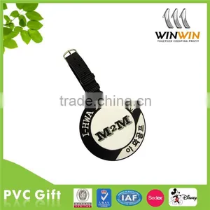 Bulk High Quality Soft Pvc Plastic Luggage Tag thumbnail-1