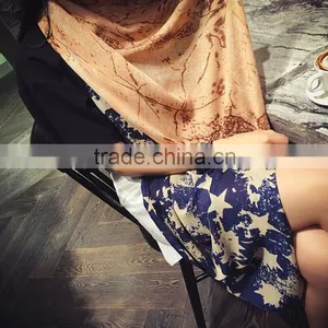 Fashion Lady Star Print Scarf Women Scarf Hot Selling thumbnail-4