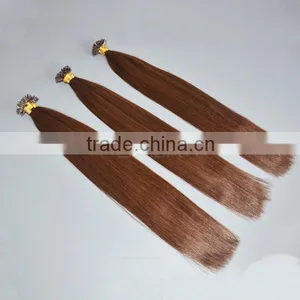 Remy U Nail Tip Hair Extensions Remy U Tip Keratin Human Hair Extension thumbnail-1
