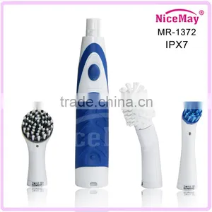Nicemay Electric Shoe Shining Brush With Replacements Heads MR-1372 thumbnail-2