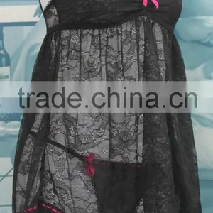 Sexy Quick Dry Transparent Bedding Dress ,babydoll Lingerie thumbnail-2