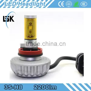 Excellent Heat Dissipation DIY 5 Color Temperature 12v 3S Auto Car Led Motorcycle Headlight thumbnail-1