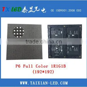 Good for Advertising P6 Indoor Full Colour Led Display Module thumbnail-2