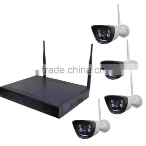 CCTV Camera P2P ONVIF 3G Max 4TB HDD Motion Detective 4CH Wireless NVR thumbnail-1